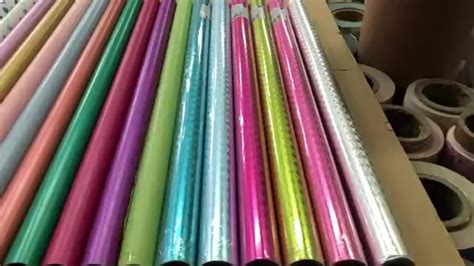 Colored T Wrapping Cellophane Papercolored Plastic Roll Size 70 X