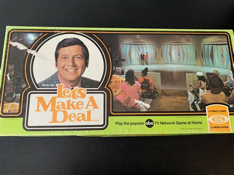 Lets Make A Deal Board Game 1970s Etsy Board Games Vintage Board