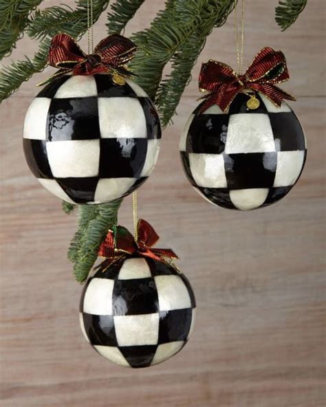Black And White Christmas Ornament Sets Christmas Tour 2021