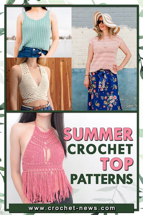 45 summer crochet top patterns crochet news