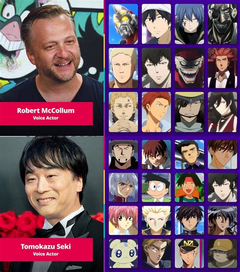 Anime Voice Actors Dub 10 Unlikely Pairs Of Characters Who Share The