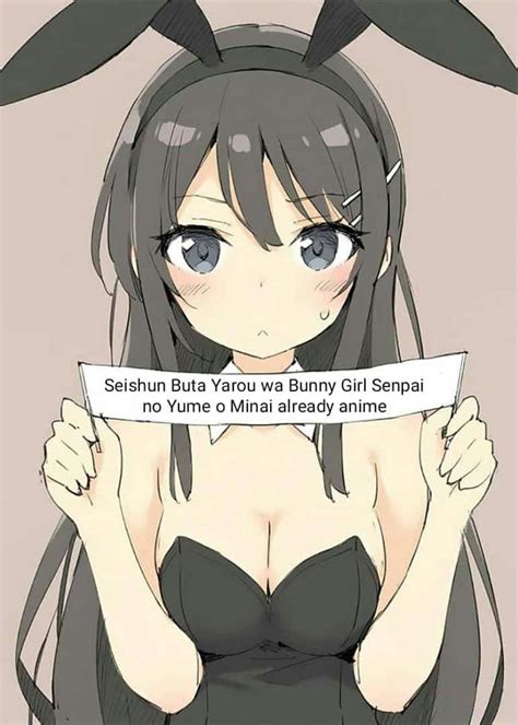 Anime Bunny Girl Senpai