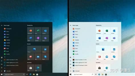 微软透露 Windows 10 开始菜单的新设计 知乎