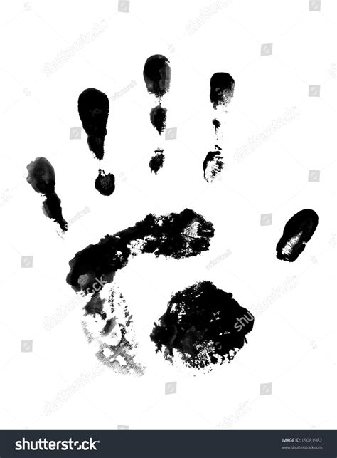 Dirty Hand Print Stock Photo 15081982 Shutterstock