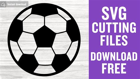 Soccer Svg Free Cut File For Cricut Youtube