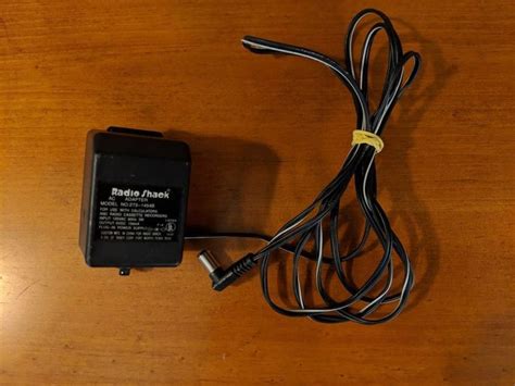 Radio Shack Ac Adapter Model No 273 1454b For Calculators And Cassette