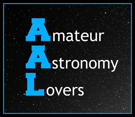 Amateur Astronomy Lovers
