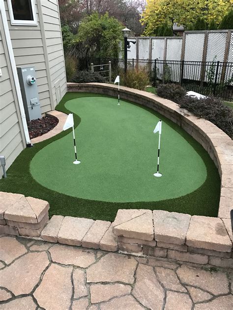 Backyard Golf Backyard Golf Course Ideas Backyard Putting Green