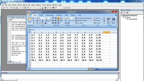 Learn Visual Basic Create And Store Data In Microsoft Excel Sheet