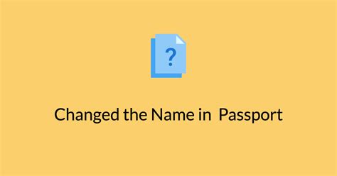 Address In Passport Is Different From Current Address