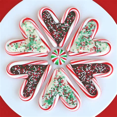 Glorious Treats Candy Cane Hearts