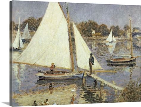The Seine At Argenteuil 1874 Wall Art Canvas Prints Framed Prints