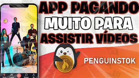 Corre App Penguinstok Pagando Muito Apenas Para Assistir V Deos