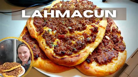 How To Make LAHMACUN Lachmajun Meat Pizza YouTube