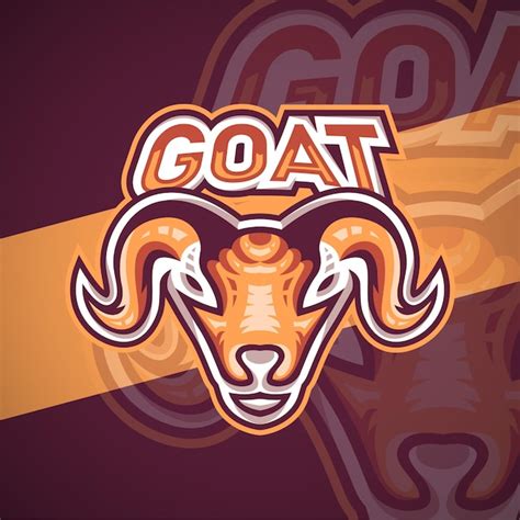 Premium Vector Goat Esport Mascot Illustration Logo