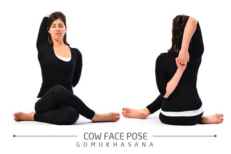 Cow Face Gomukhasana — This Seated And Twist Position Stretches Your