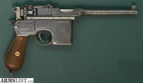 Armslist For Sale Broomhandle Mauser C96 Red 9 Handgun