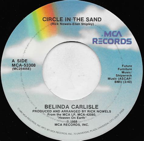 Belinda Carlisle Circle In The Sand 1988 Vinyl Discogs