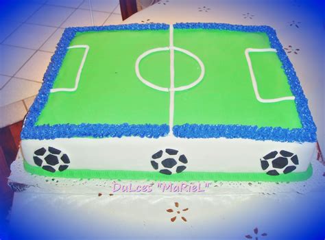 Cancha De Futbol Cakes And More Soccer Cakes Ariel Birthday