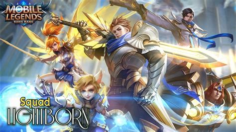 Lightborn Squad Complete Mobile Legends Update Youtube