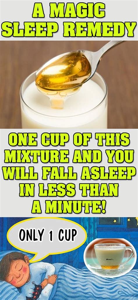 A Magic Sleep Remedy One Cup Of This Mixture And You Will Fall Asleep