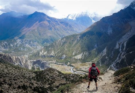 hiking the annapurna circuit 11 days on the trail in nepal just a pack