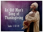December 11, 2016 message: “An Old Man’s Song of Thanksgiving” – Lake ...