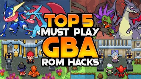 Top 5 Pokemon Gba Rom Hacks You Must Play June 2022 Youtube