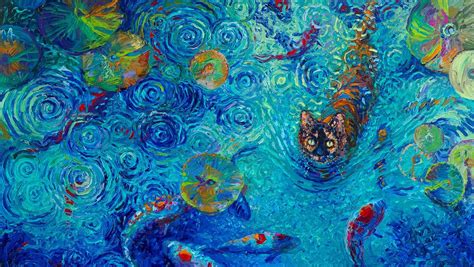 Iris Scott Creates Stunning Images With Finger Painting