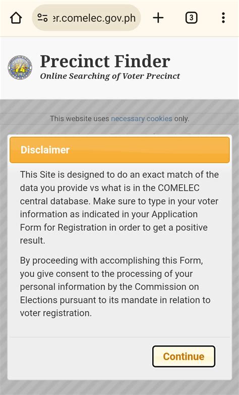 Comelec Precinct Finder How To Find Your Precinct