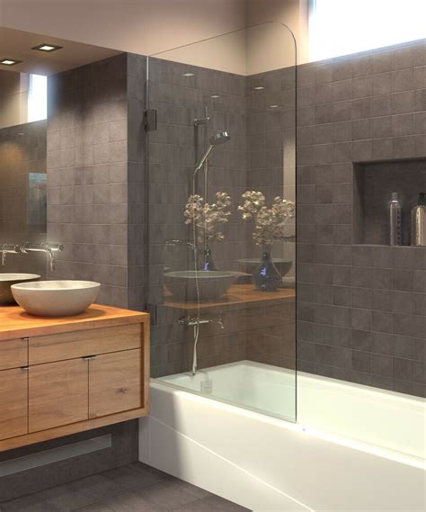 Make sliding glass shower doors open easily and smoothly. Bathtub Shower Screen, (Tub door, Shower Shield), 5/16 ...