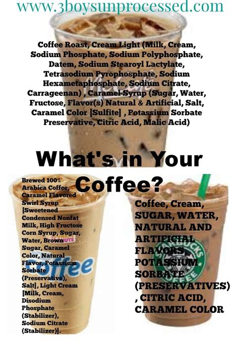Calories in mcdonalds large coffee w/ 2 cream. What's In Your Coffee | Dunkin donuts iced coffee recipe ...