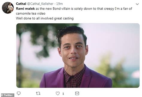 Rami Maleks Bond 25 Casting Spawns Hilarious Memes Daily Mail Online