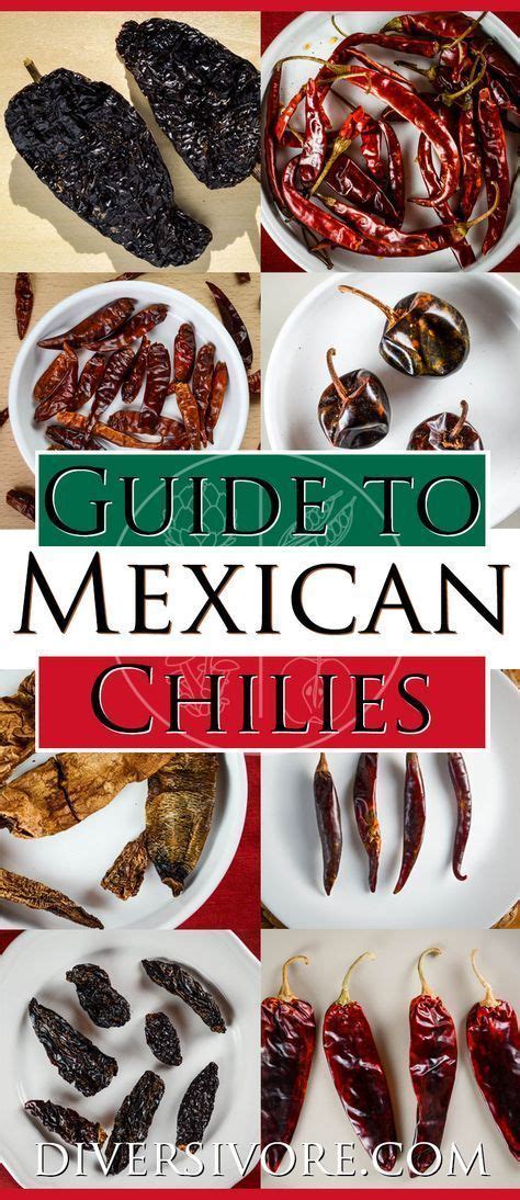 Ultimate Guide To Mexican Chili Peppers Mexican Chili Mexican Food