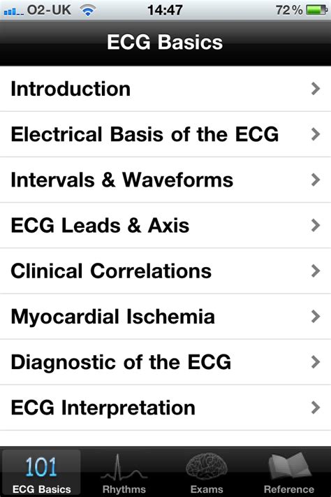 A contraction app should focus on what is most important, giving you an uncluttered view of your contractions. The best ECG apps for the iPhone