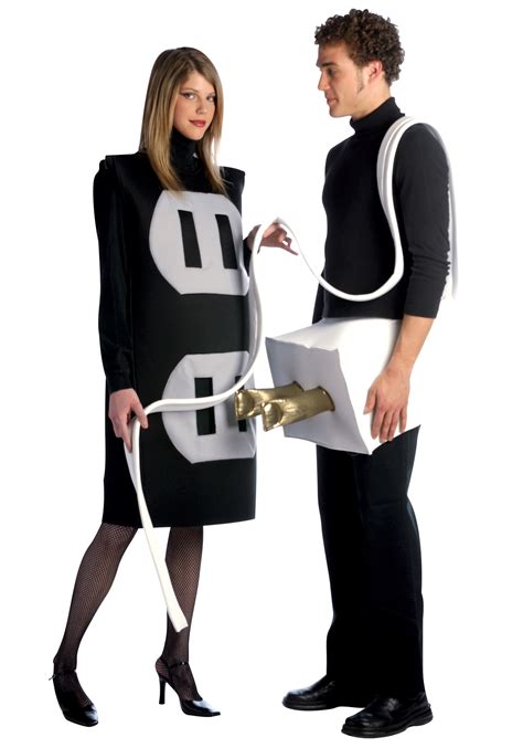 Plug And Socket Costume Funny Couples Halloween Costume Ideas