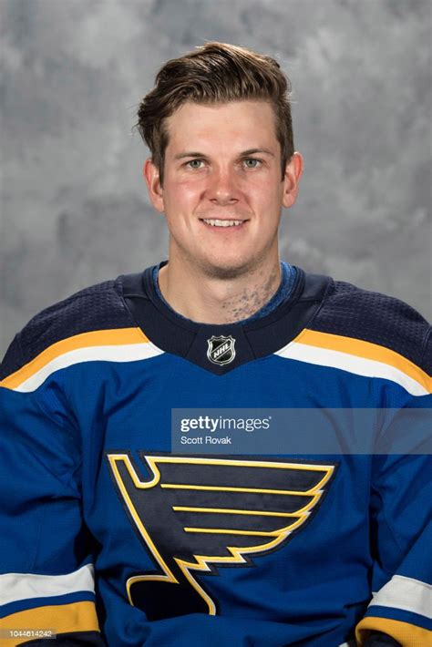 Conner Bleackley Of The St Louis Blues Poses For His Official News