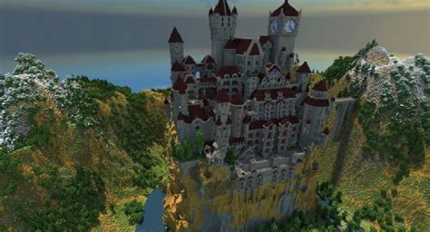 Minecraft Huge Castle Map Download 164 Digitaltype