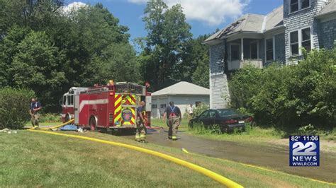 Multiple Fire Departments Assist In Putting Out Fire In Northampton