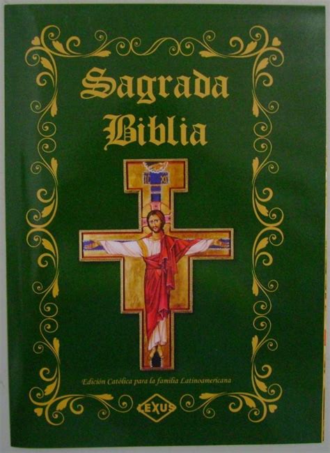 Sagrada Biblia Edición Católica 1 Tomo 1 Cd Rom Lexus 105000 En
