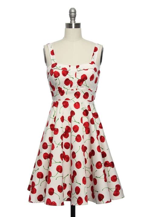 Cherry Popper Pin Up Dress In Plus Size Best Cherries Ideas