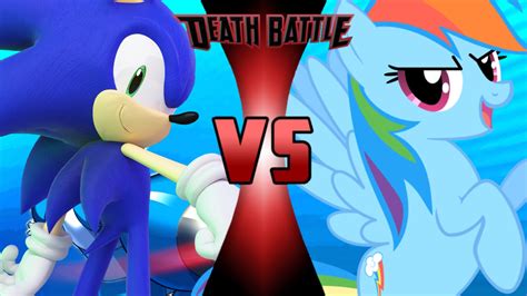 Sonic The Hedgehog Vs Rainbow Dash Super Death Battle Fanon Wikia