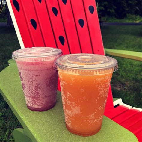 have a refreshing wine slushie at hardwick vineyard in massachusetts