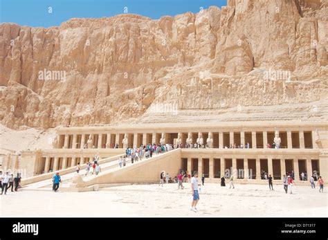 Mortuary Temple Of Queen Hatshepsut Luxor Temple Complex Unesco World Heritage Site Thebes