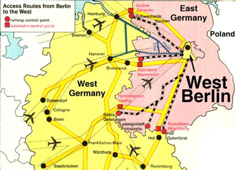 Berlin Wall Map Free Printable Maps