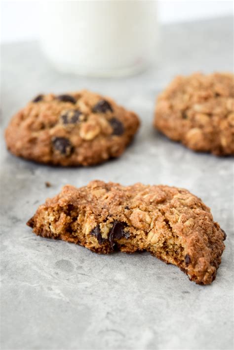 Healthy Oatmeal Chocolate Chip Cookies A Simplified Life