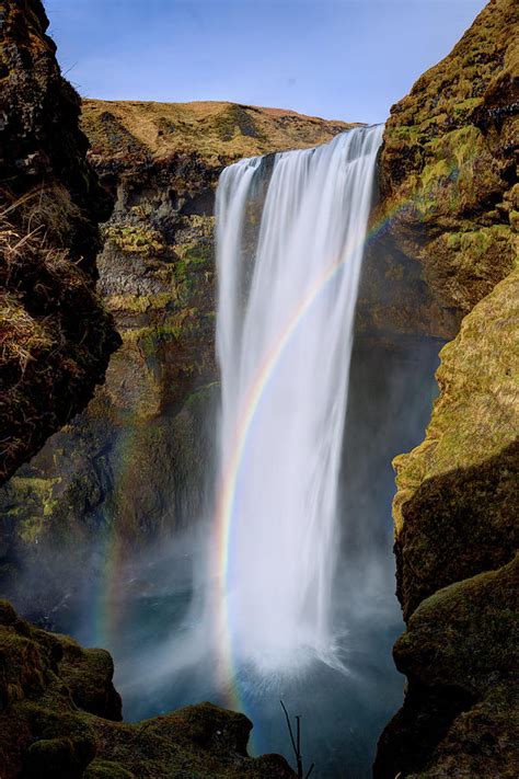 Rainbow Waterfall Skogafoss Iceland Photograph By Sanket Sharma