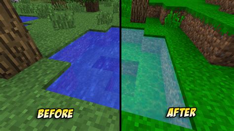 Help Trying To Make Clear Water Resource Pack Help Resource Packs