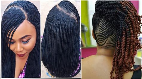 Totally Gorgeous Ghana Braids Hairstyles 20182019 Cortes De Cabelo