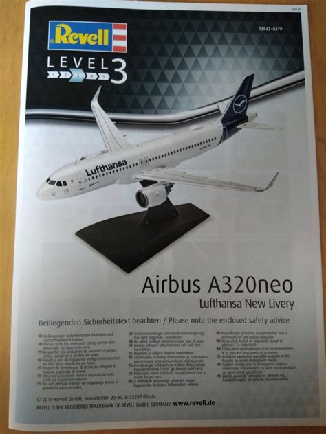 Revell Airbus A N O Cie Lufthansa Me R F